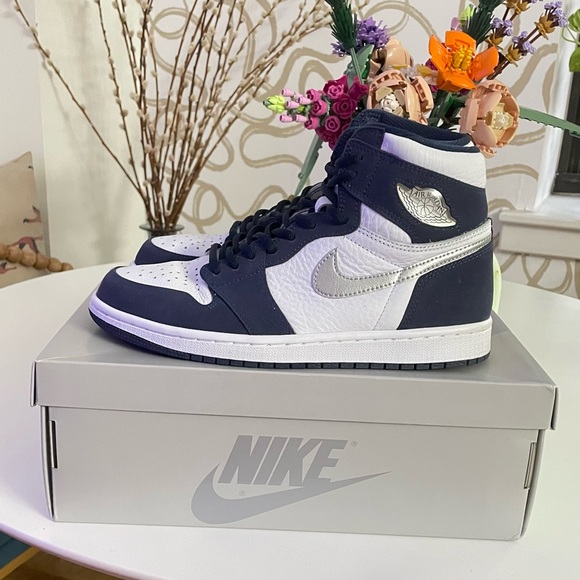Air Jordan 1 Retro High co.JP ‘Midnight Navy’ - Picture 2 of 8